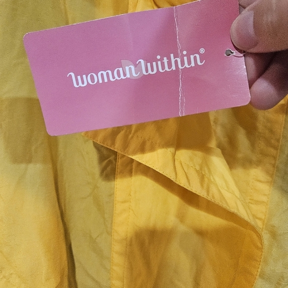 Women Within Bramd New Yellow 2 In 1 Jacket - Picture 4 of 13